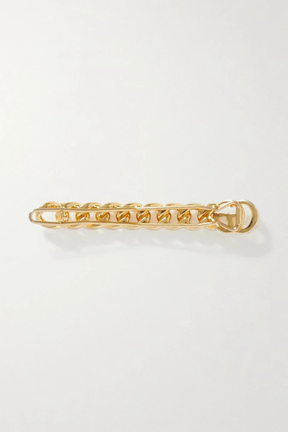 GUCCI Goldfarbene Haarspange 3 GUCCI Goldfarbene Haarspange – Bild 3