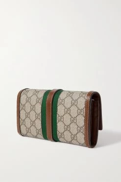 GUCCI Jackie 1961 Bedruckte Schultertasche Aus Beschichtetem Canvas Mit Webband Und Lederbesätzen ,Braun 8 GUCCI Jackie 1961 Bedruckte Schultertasche Aus Beschichtetem Canvas Mit Webband Und Lederbesätzen ,Braun -Gucci Verkäufe w920 q60 2695