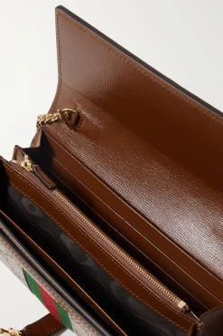 GUCCI Jackie 1961 Bedruckte Schultertasche Aus Beschichtetem Canvas Mit Webband Und Lederbesätzen ,Braun 10 GUCCI Jackie 1961 Bedruckte Schultertasche Aus Beschichtetem Canvas Mit Webband Und Lederbesätzen ,Braun -Gucci Verkäufe w920 q60 2697