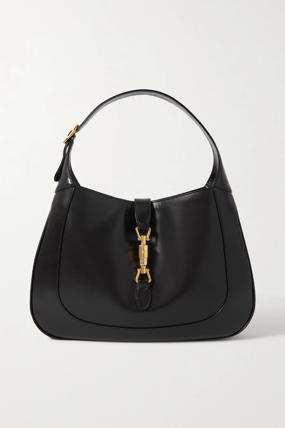 GUCCI Jackie 1961 Mittelgroße Schultertasche Aus Leder ,Schwarz 1 GUCCI Jackie 1961 Mittelgroße Schultertasche Aus Leder ,Schwarz