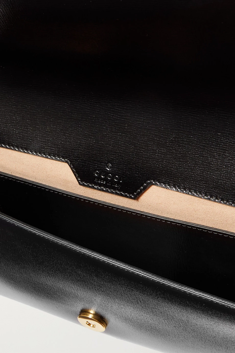 GUCCI Horsebit 1955 Schultertasche Aus Strukturiertem Leder ,Schwarz 5 GUCCI Horsebit 1955 Schultertasche Aus Strukturiertem Leder ,Schwarz – Bild 5
