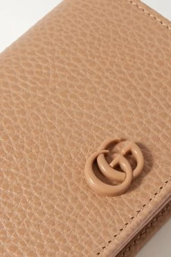 GUCCI GG Marmont Portemonnaie Aus Strukturiertem Leder ,Camel -Gucci Verkäufe w920 q60 2798