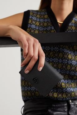 GUCCI GG Marmont Portemonnaie Aus Strukturiertem Leder ,Schwarz -Gucci Verkäufe w920 q60 2801