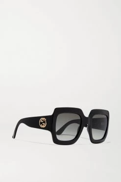 GUCCI EYEWEAR Pop Web Oversized-Sonnenbrille Mit Eckigem Rahmen Aus Azetat ,Schwarz -Gucci Verkäufe w920 q60 2840