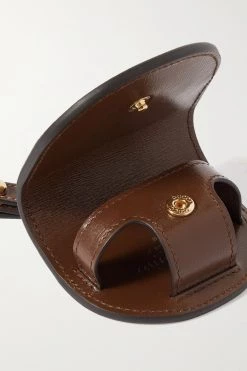 GUCCI Horsebit 1955 Horsebit AirPods-Hülle Aus Beschichtetem Canvas Mit Print Und Lederbesätzen ,Braun -Gucci Verkäufe w920 q60 2863