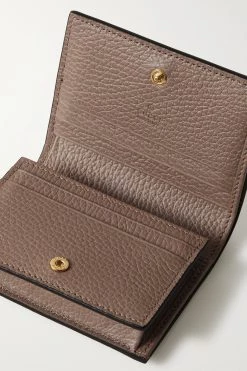 GUCCI GG Marmont Petite Portemonnaie Aus Strukturiertem Leder Und Bedrucktem Beschichtetem Canvas ,Altrosa -Gucci Verkäufe w920 q60 2868