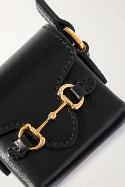 GUCCI Horsebit 1955 AirPods-Hülle Aus Leder ,Schwarz -Gucci Verkäufe w920 q60 2871