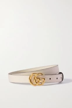 GUCCI Gürtel Aus Leder ,Weiß