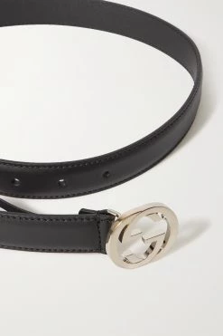 GUCCI Gürtel Aus Leder ,Schwarz -Gucci Verkäufe w920 q60 2911