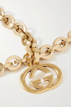 GUCCI Vergoldeter Gürtel -Gucci Verkäufe w920 q60 2969