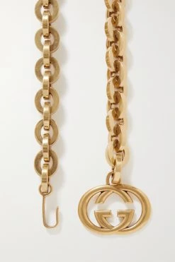 GUCCI Vergoldeter Gürtel -Gucci Verkäufe w920 q60 2970