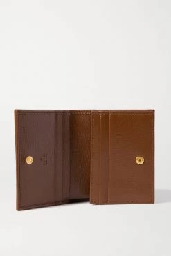 GUCCI Horsebit 1955 Bedrucktes Portemonnaie Aus Beschichtetem Canvas Mit Lederbesätzen ,Beige -Gucci Verkäufe w920 q60 3132