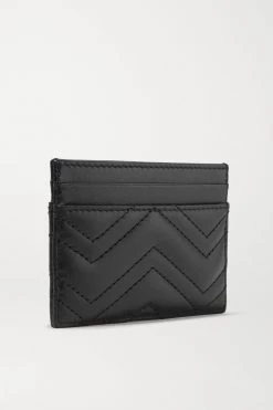 GUCCI GG Marmont Kartenetui Aus Gestepptem Leder ,Schwarz -Gucci Verkäufe w920 q60 3152