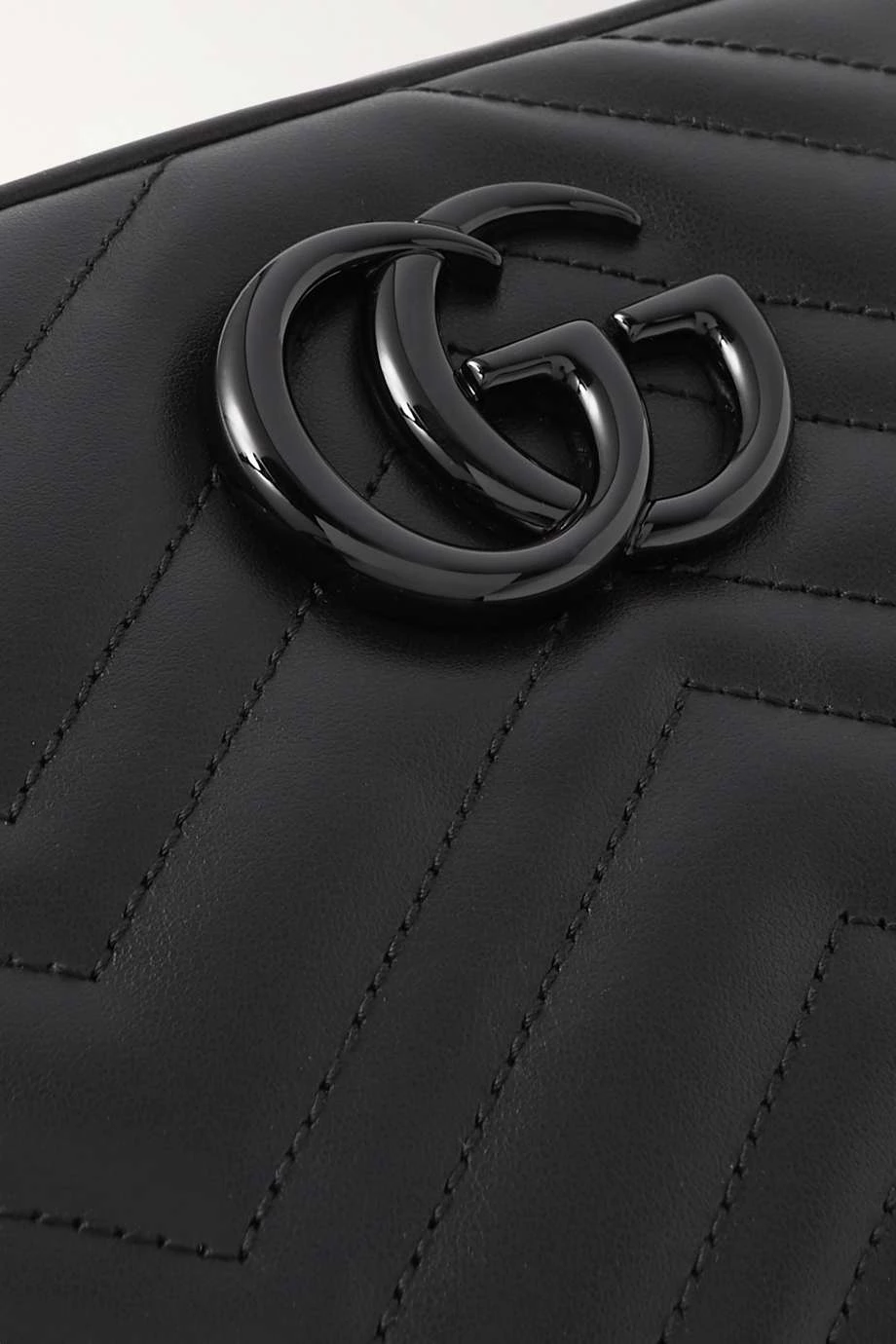 GUCCI GG Marmont Camera 2.0 Mini Schultertasche Aus Gestepptem Leder ,Schwarz 4 GUCCI GG Marmont Camera 2.0 Mini Schultertasche Aus Gestepptem Leder ,Schwarz – Bild 4