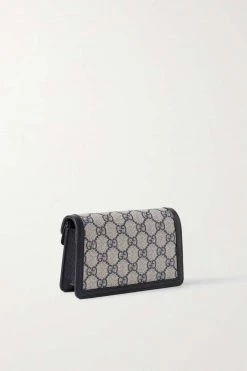 GUCCI Dionysus Super Mini Schultertasche Aus Beschichtetem Canvas Mit Lederbesätzen Und Print ,Navy -Gucci Verkäufe w920 q60 439