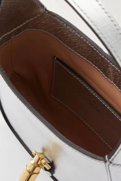 GUCCI Jackie Mini Schultertasche Aus Metallic-Leder Mit Verzierung ,Silber 10 GUCCI Jackie Mini Schultertasche Aus Metallic-Leder Mit Verzierung ,Silber -Gucci Verkäufe w920 q60 447