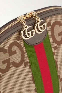 GUCCI Ophidia Kleine Schultertasche Aus Canvas Mit Jacquardmuster Und Besätzen Aus Strukturiertem Leder ,Camel 9 GUCCI Ophidia Kleine Schultertasche Aus Canvas Mit Jacquardmuster Und Besätzen Aus Strukturiertem Leder ,Camel -Gucci Verkäufe w920 q60 488