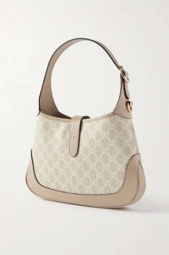 GUCCI Jackie 1961 Kleine Schultertasche Aus Beschichtetem Canvas Und Leder ,Beige 9 GUCCI Jackie 1961 Kleine Schultertasche Aus Beschichtetem Canvas Und Leder ,Beige -Gucci Verkäufe w920 q60 493