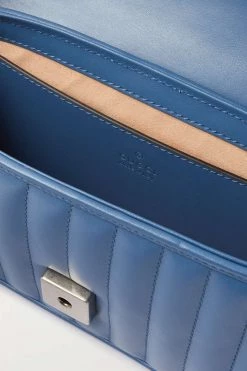 GUCCI GG Marmont 2.0 Kleine Schultertasche Aus Gestepptem Leder ,Blau -Gucci Verkäufe w920 q60 507