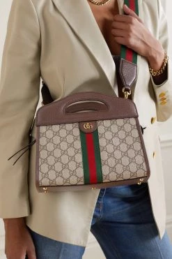 GUCCI Ophidia Kleine Tote Aus Beschichtetem Canvas Mit Print Und Lederbesätzen ,Beige 12 GUCCI Ophidia Kleine Tote Aus Beschichtetem Canvas Mit Print Und Lederbesätzen ,Beige -Gucci Verkäufe w920 q60 555
