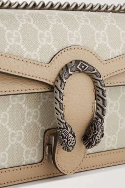 GUCCI Dionysus Kleine Schultertasche Aus Beschichtetem Canvas Mit Lederbesätzen ,Beige -Gucci Verkäufe w920 q60 572