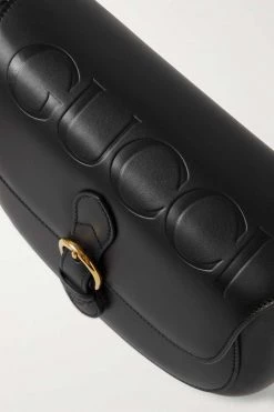 GUCCI Schultertasche Aus Leder Mit Prägung ,Schwarz 8 GUCCI Schultertasche Aus Leder Mit Prägung ,Schwarz -Gucci Verkäufe w920 q60 578