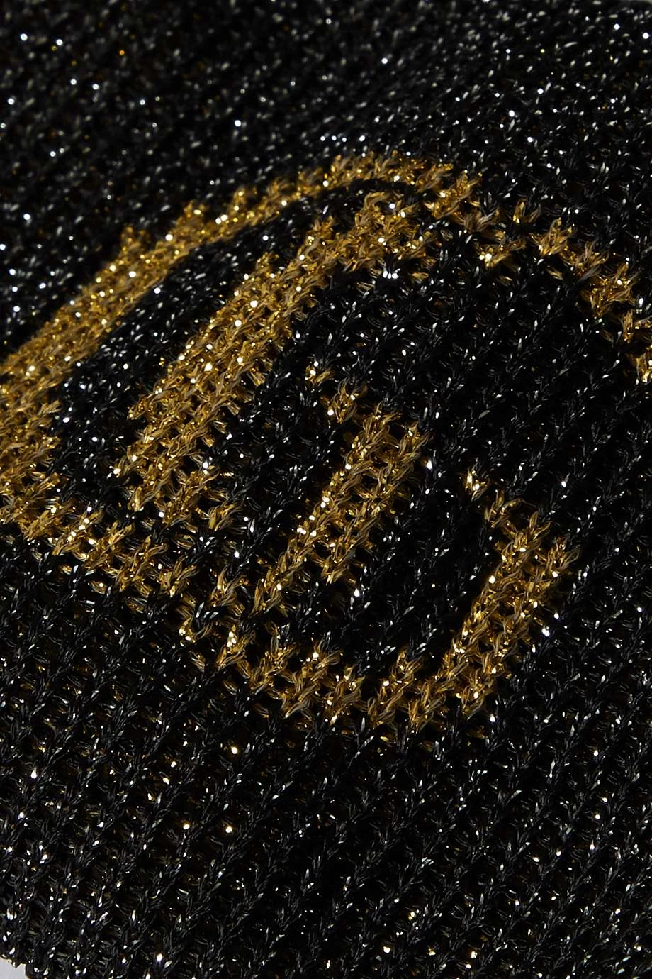 GUCCI Metallic-Stirnband Aus Jacquard-Strick ,Blau 3 GUCCI Metallic-Stirnband Aus Jacquard-Strick ,Blau – Bild 3