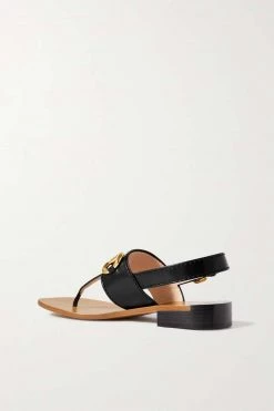 GUCCI Baby Sandalen Aus Leder Mit Horsebit-Detail ,Schwarz -Gucci Verkäufe w920 q60 726