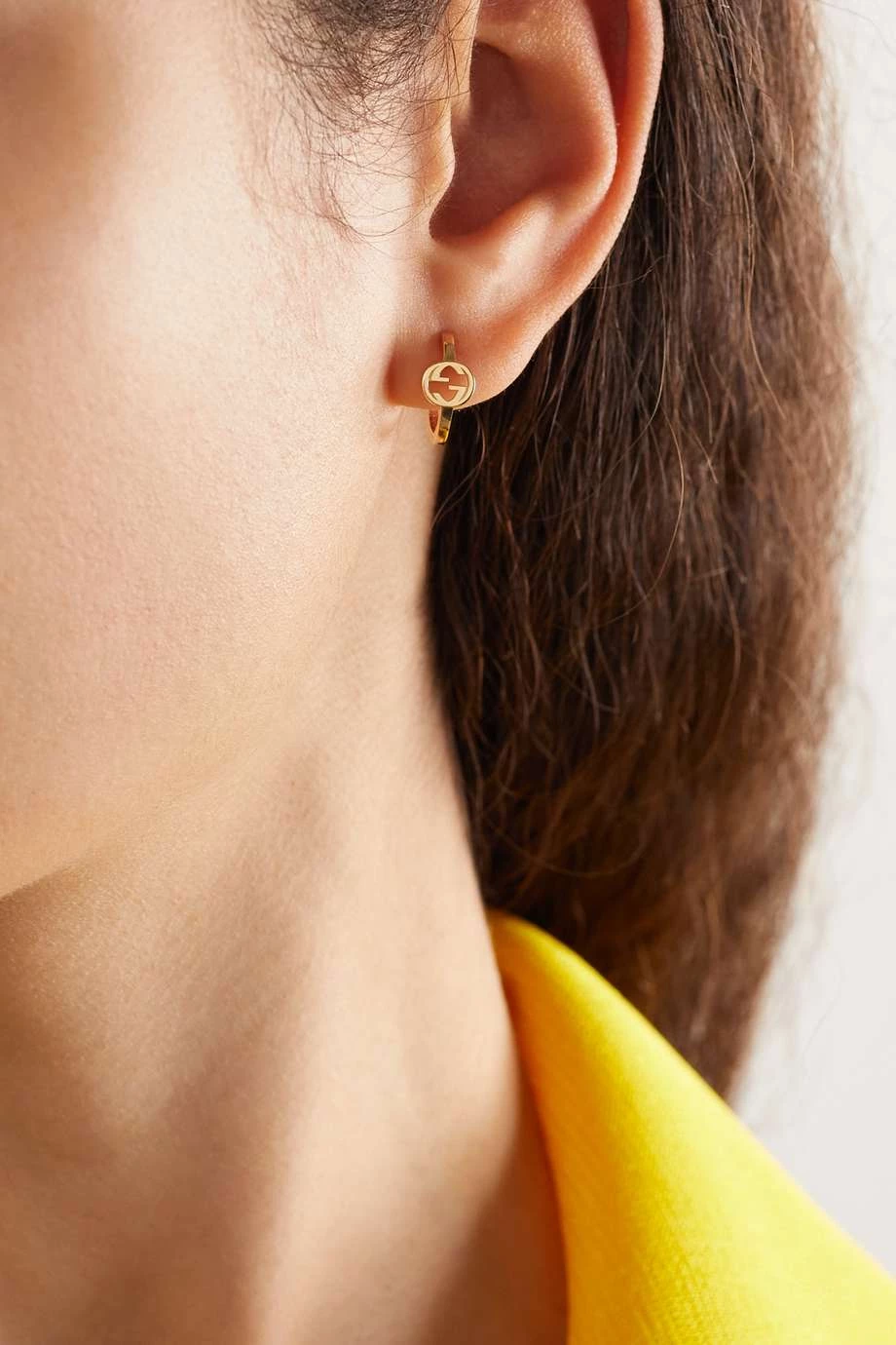 GUCCI Einzelne Creole Aus 18 Karat Gold 2 GUCCI Einzelne Creole Aus 18 Karat Gold – Bild 2