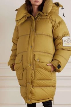 GUCCI + The North Face Daunenmantel Aus Gestepptem Ripstop Mit Kapuze ,Grün 9 GUCCI + The North Face Daunenmantel Aus Gestepptem Ripstop Mit Kapuze ,Grün -Gucci Verkäufe w920 q60 851