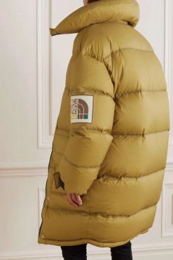 GUCCI + The North Face Daunenmantel Aus Gestepptem Ripstop Mit Kapuze ,Grün 12 GUCCI + The North Face Daunenmantel Aus Gestepptem Ripstop Mit Kapuze ,Grün -Gucci Verkäufe w920 q60 854