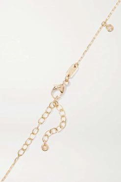 GUCCI Kette Aus 18 Karat Gold Mit Diamanten -Gucci Verkäufe w920 q60 906