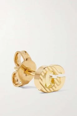 GUCCI GG Running Ohrringe Aus 18 Karat Gold -Gucci Verkäufe w920 q60 915