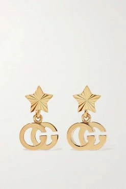 GUCCI GG Running Ohrringe Aus 18 Karat Gold