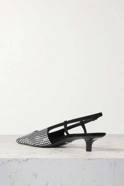 GUCCI Tom Slingback-Pumps Aus Veloursleder Mit Kristallen ,Schwarz -Gucci Verkäufe w920 q60 950