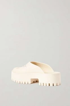 GUCCI Elea Mules Aus Perforiertem Gummi Mit Plateau ,Creme 6 GUCCI Elea Mules Aus Perforiertem Gummi Mit Plateau ,Creme -Gucci Verkäufe w920 q60 966